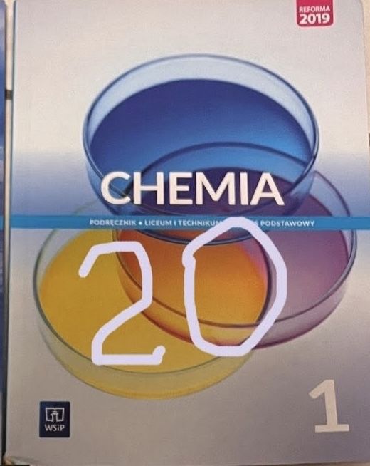 Chemia 1 klasa,2019