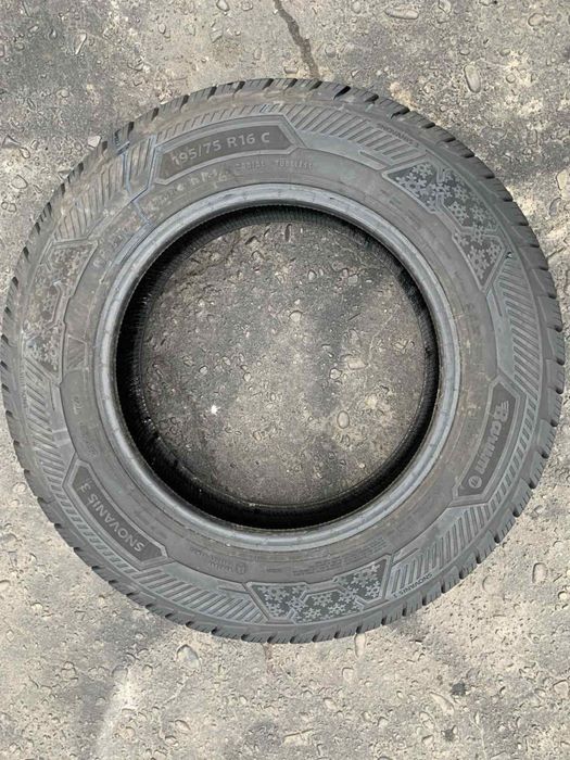 Шини 195/75 R16C пара Barum 6,6мм, зима, 2022р
