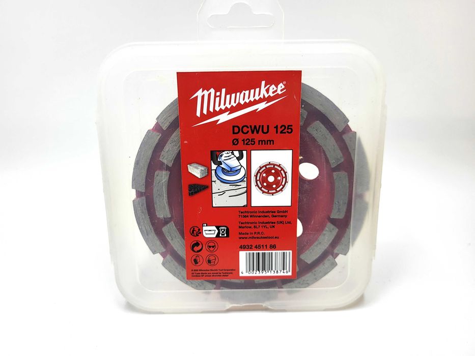 Tarcza diamentowa milwaukee dcwu 125 do cięcia betonu i kamienia