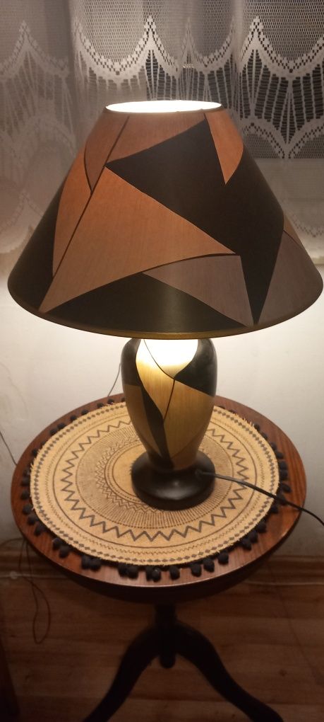 Lampa stojąca, stołowa 51 cm wysoka,