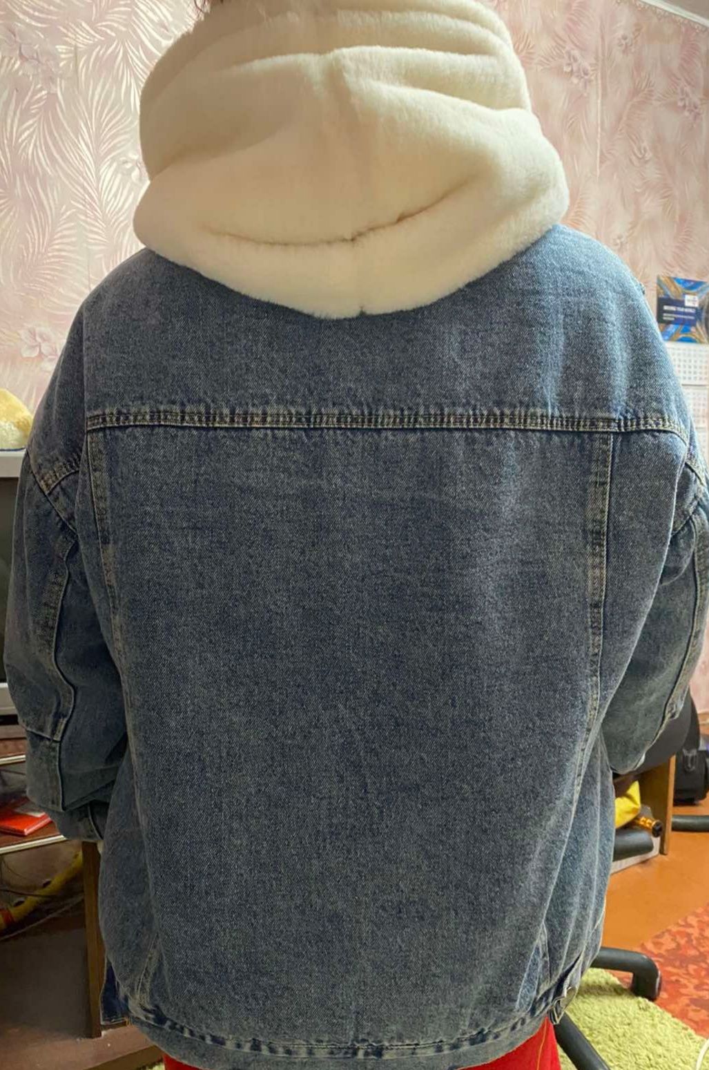 Куртка зимняя джинсовая