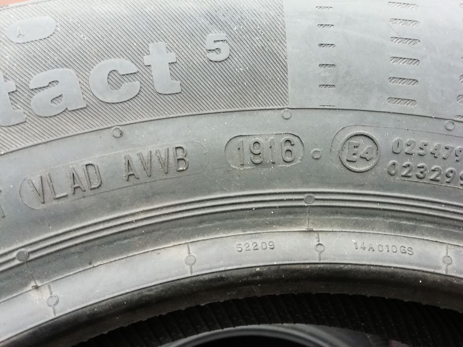 185/65 R15 88H - Continental Eco Contact 6 (2 sztuki)