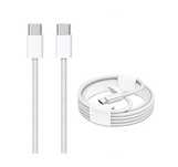 Kabel 2m USB-C USB-C do ładowania IPhona 15,15PRO,16 2x USB typu C 60W
