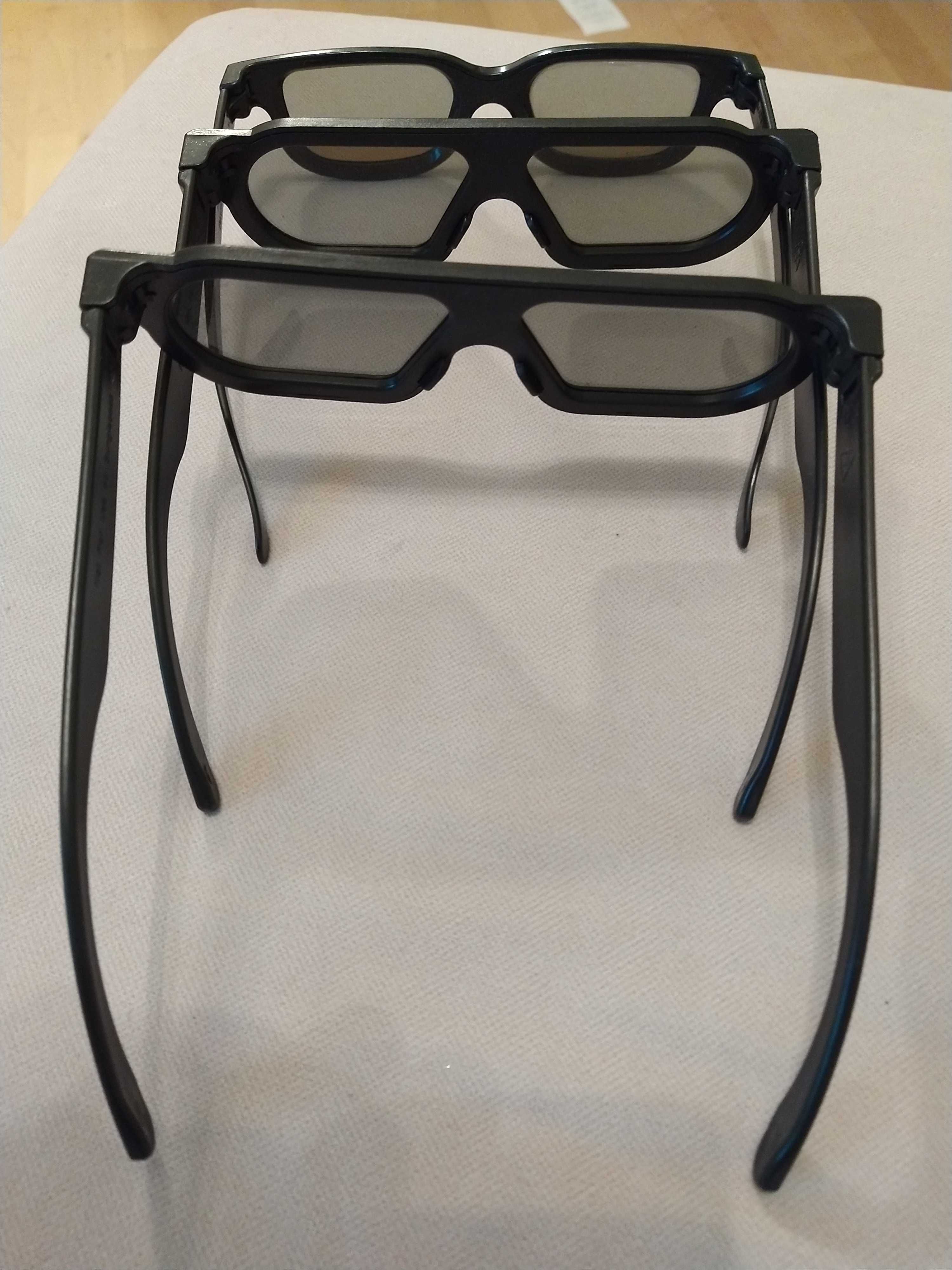 okulary 3D LG MasterImage - trzy pary