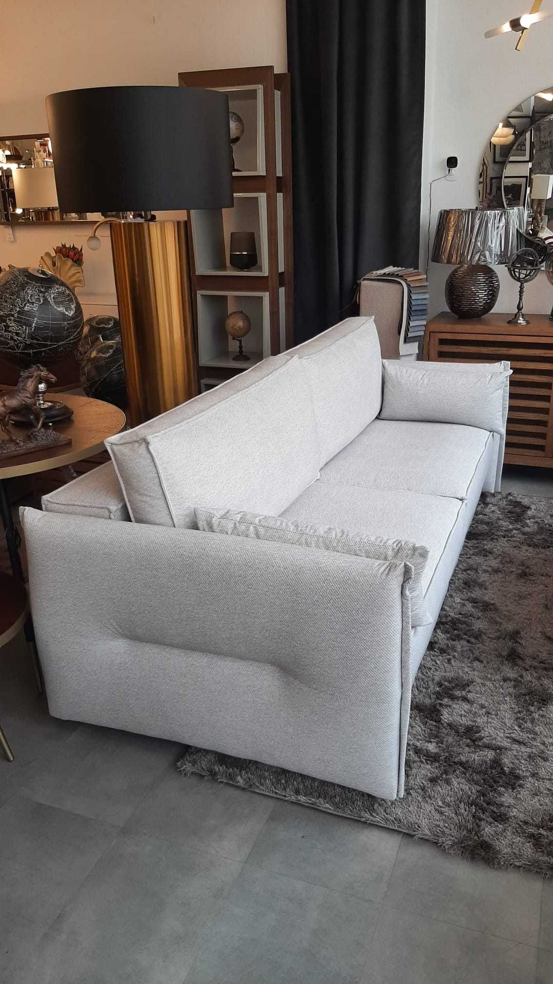 ALMI DECIR Sofa z Funkcją spania oraz pojemnikiem na pościel 228x100cm