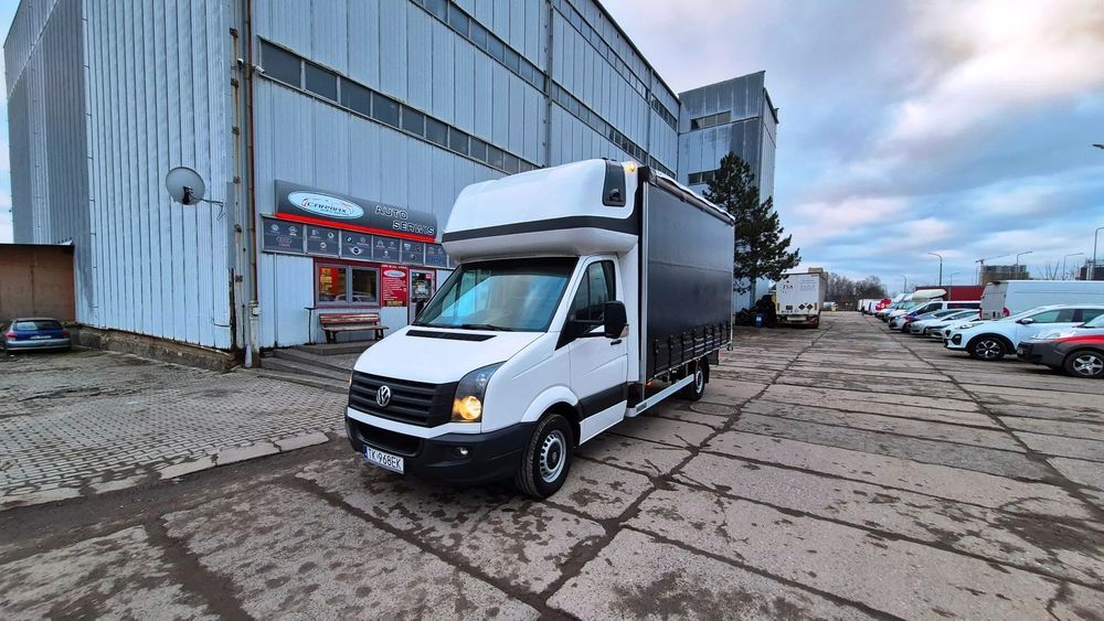 Volkswagen Crafter  W SUPER STANIE firanka 8 palet sypialnia NOWY SILNIK
