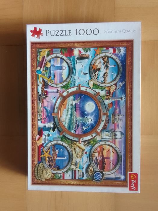Puzzle 1000, Trefl, latarnie morskie