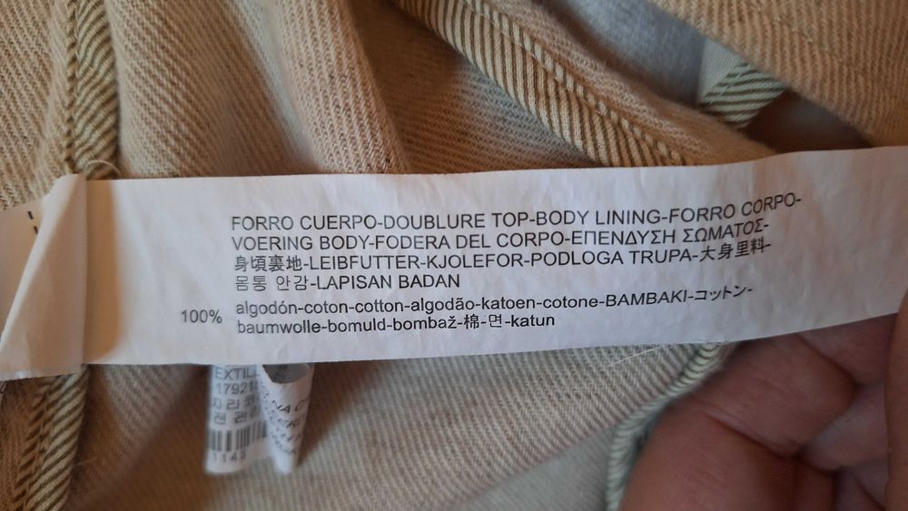 Elegancka marynarka chłopięca Zara rozmiar 164.