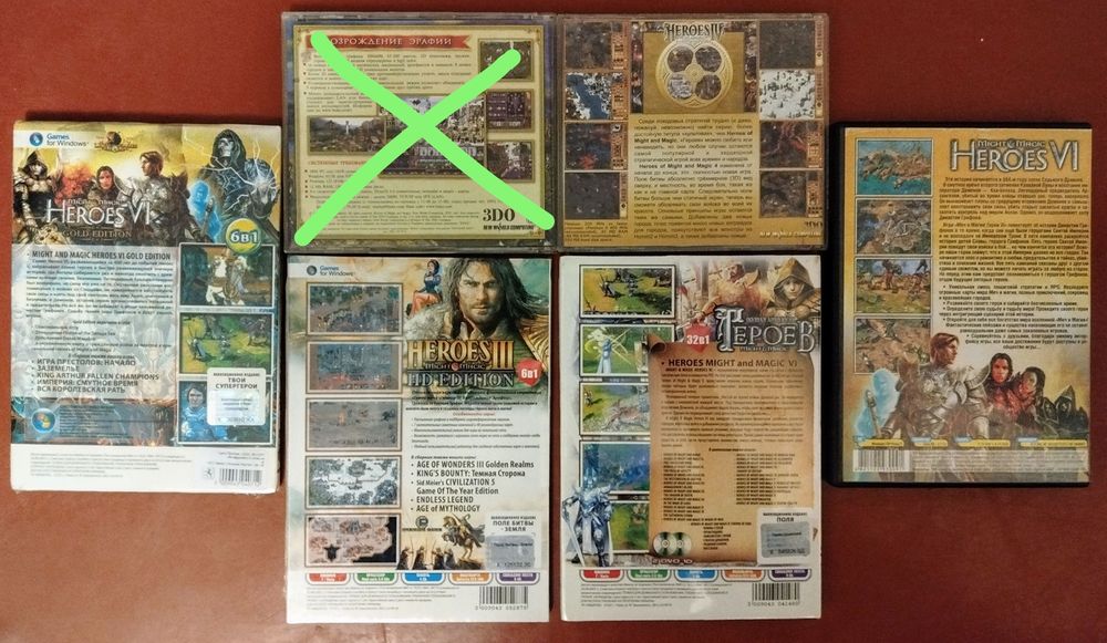 Диск з грою Герои  Меча и магии 6/ Heroes  of might and magic 6