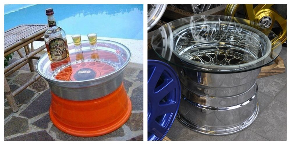 Диск для журнального столика, люстры