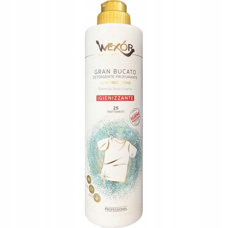 WEXOR włoski płyn do prania DEZYNFEKUJĄCY 750 ML