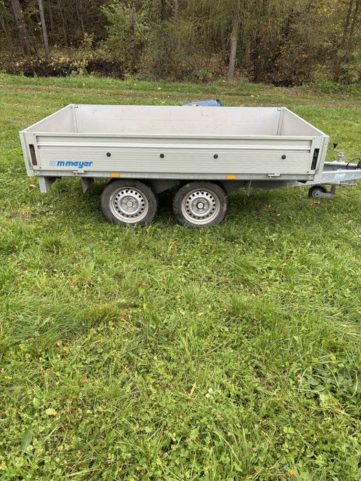 Przyczepa ciężarowa, przyczepka samochodowa 2000dmc/2t