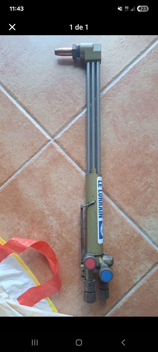 Vendo maçarico de corte  novo