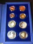 Set Anual Euros San Marino 2009 Proof com Estojo Especial