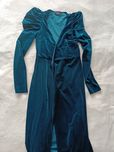 Welwetowa Sukienka Bershka r.34