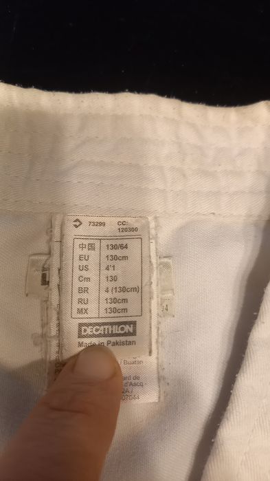 Judoga kimono dziecięce 130 cm