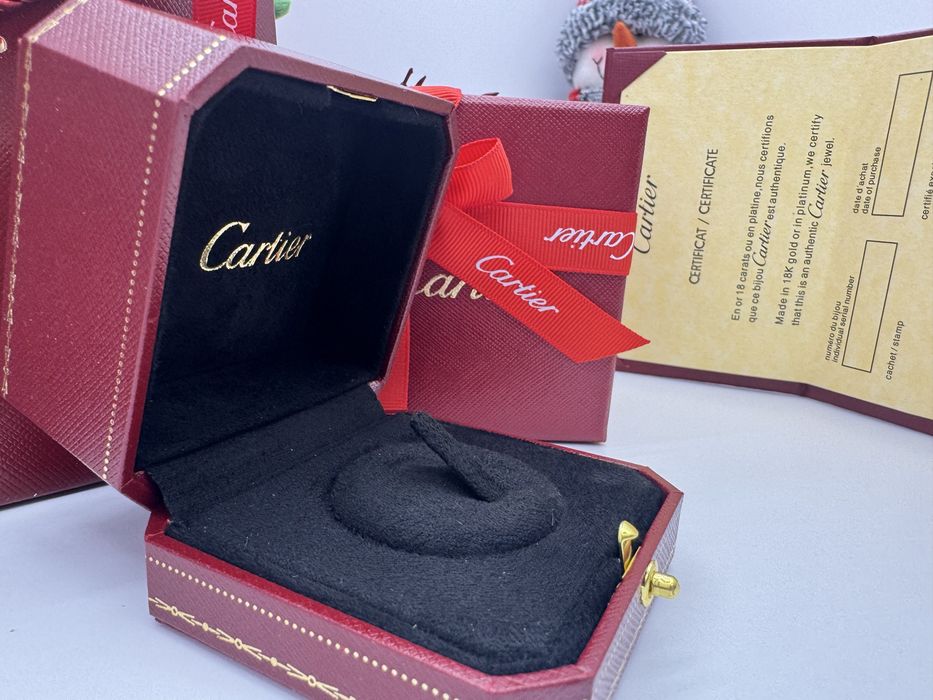 Упаковка под кольцо Картье Cartier люкс.Новая