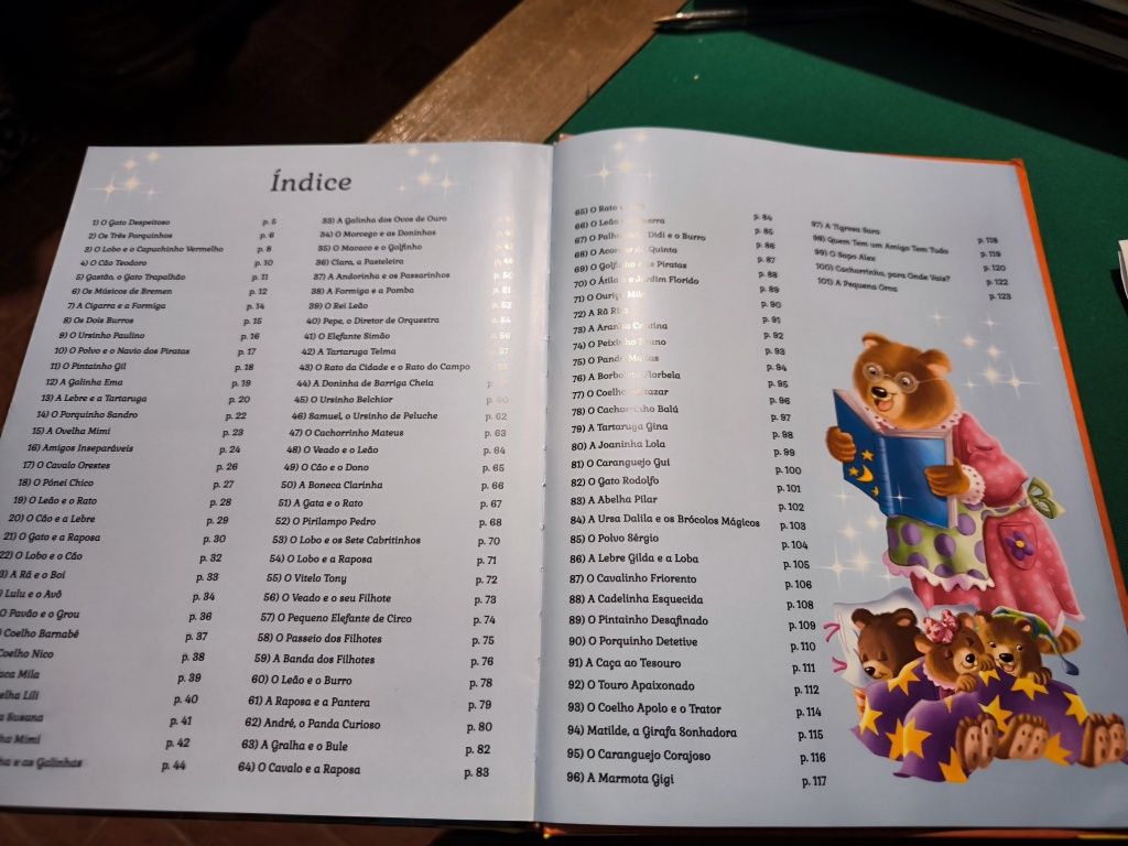 Livro 101 história de animais
