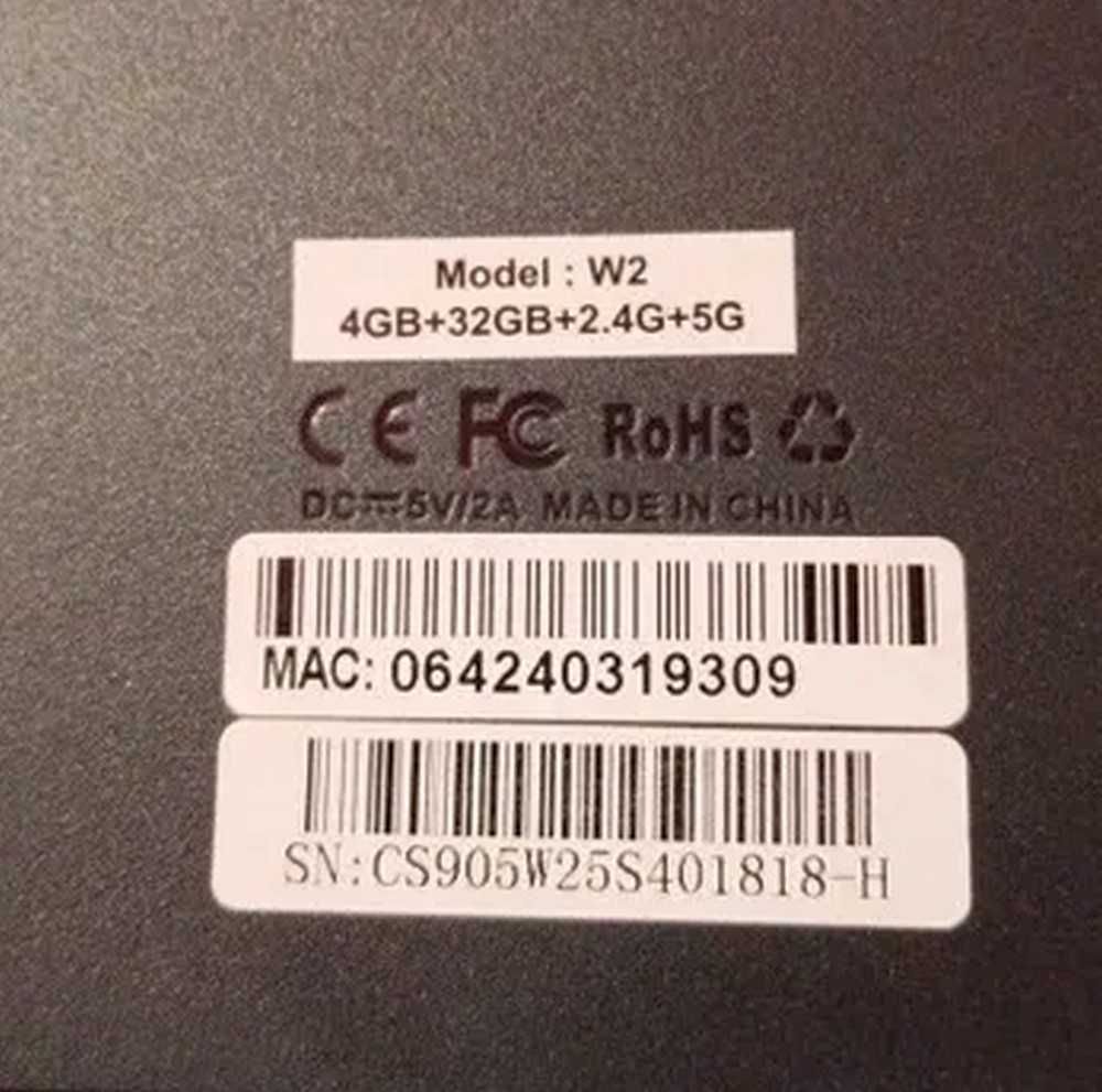 Tanix W2 4/32 TV Box приставка S905W2