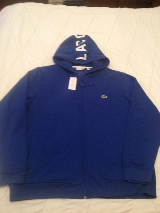 Новый мужской оригинальный спортивный костюм Lacoste