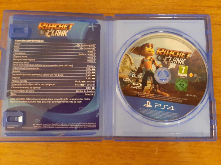 Jogo Ratchet e Clank PS4