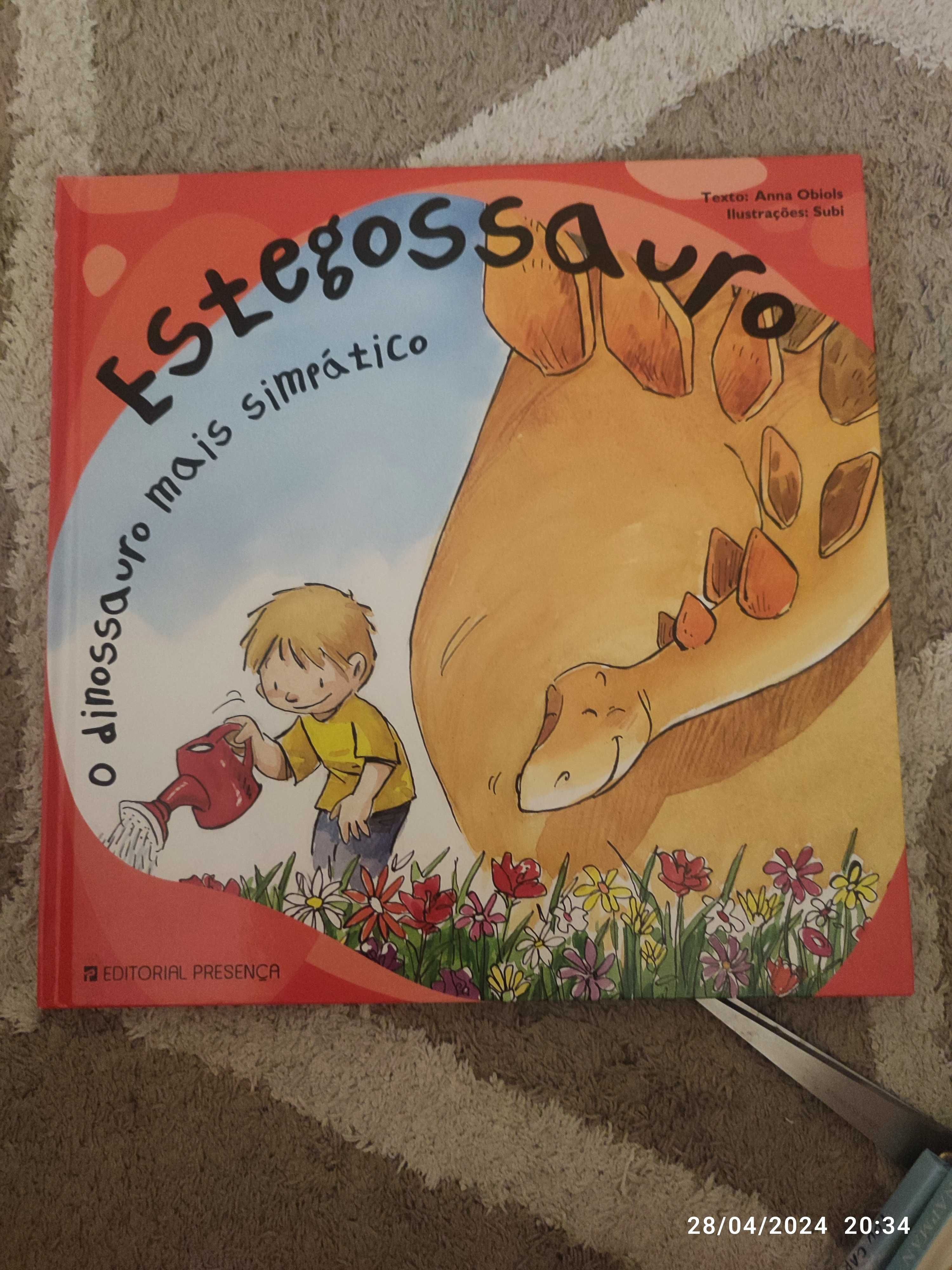 Livros infantis Dinossauros