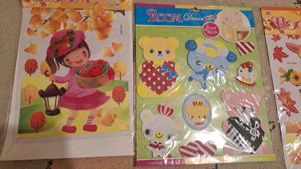 Naklejki na ścianę do pokoju dziecięcego