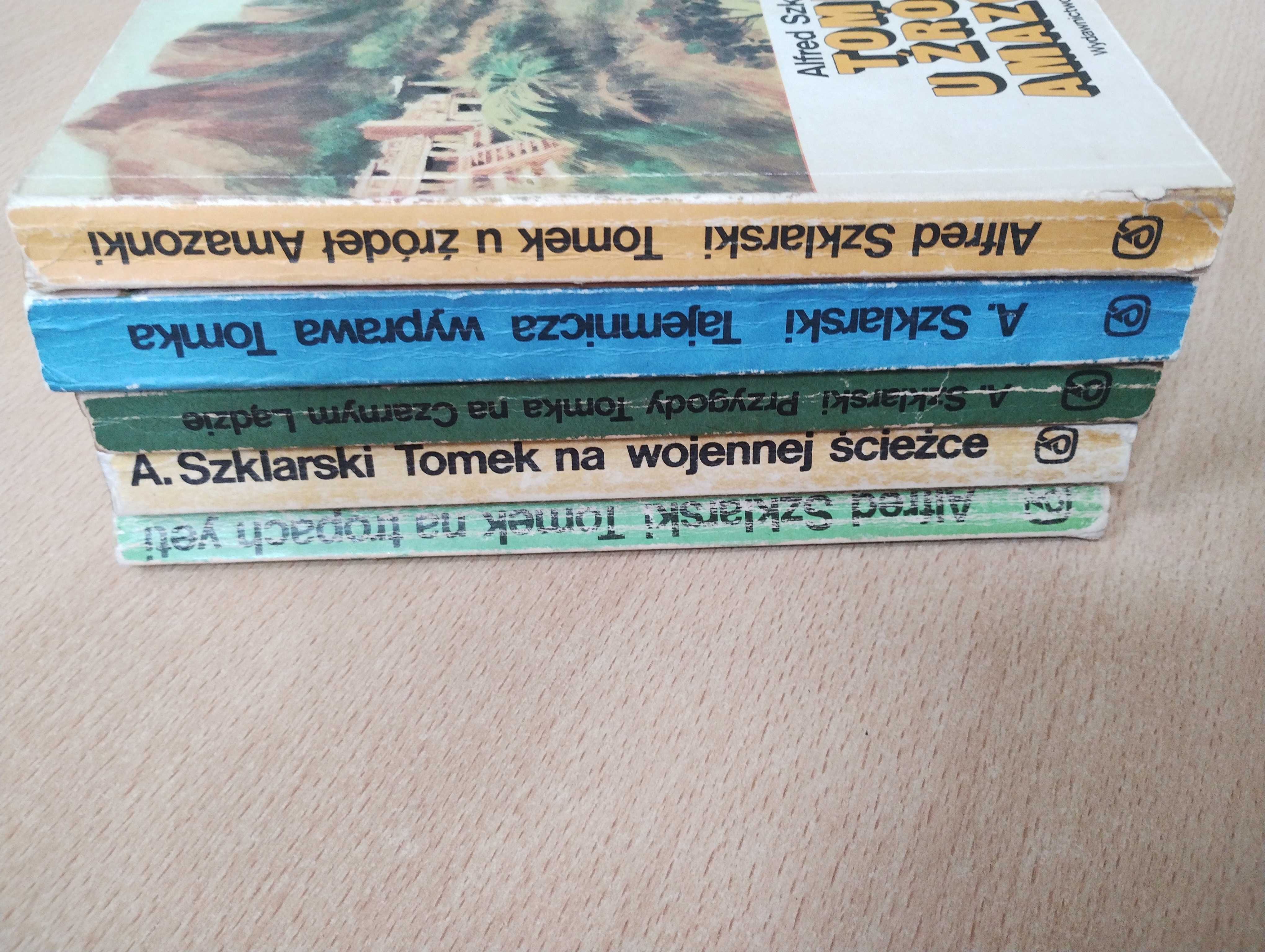 A. Szklarski - Tomek (seria Tomek Wilmowski) różne wydania