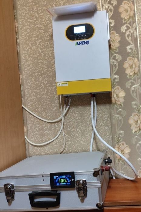 Інвертори чистий синус, BMS , АВР, lifepo4 аккум, безперебійники нові