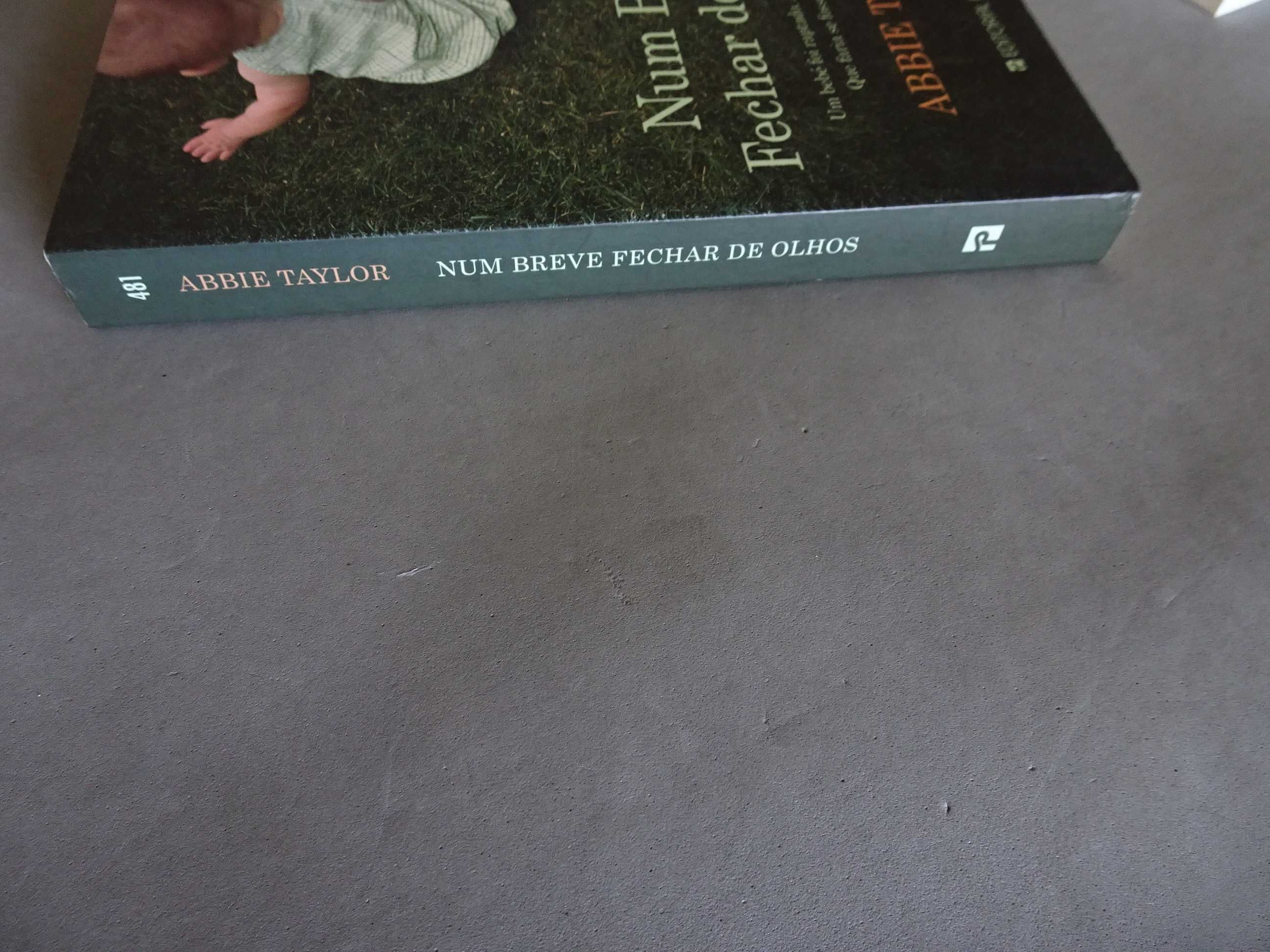 Livro Editorial Presença - Abbie Taylor - Num breve fechar de olhos
