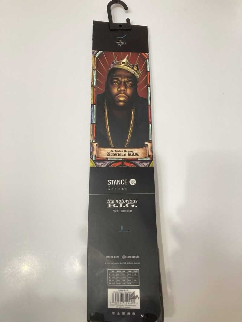 STANCE the notorious B.I.G.  Skarpety męskie L 43-46 nowe