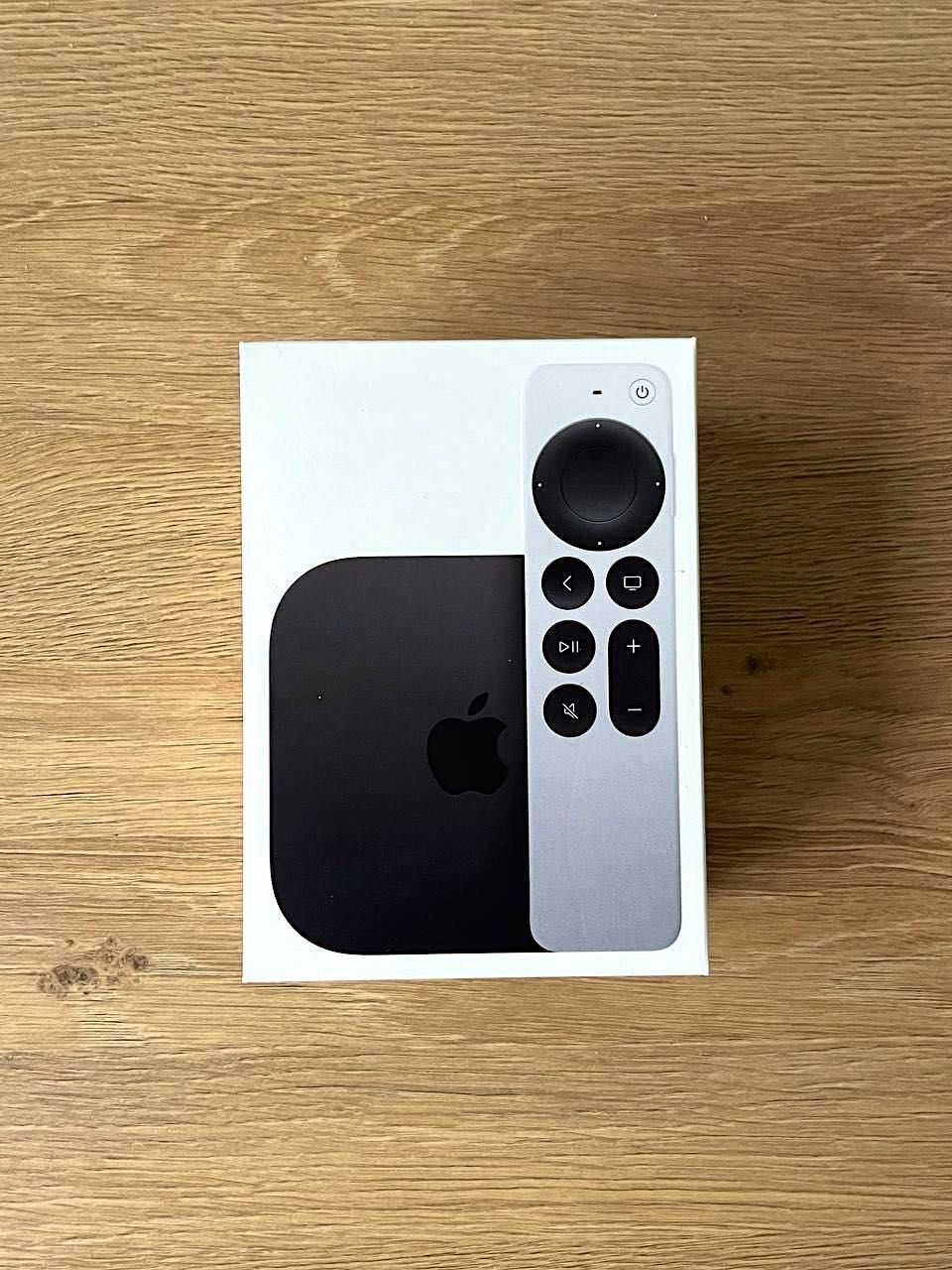 Медіаплеєр приставка Apple TV 4K 128GB Wi Fi+Ethernet (MN893)