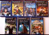 Conjunto Jogos Harry Potter + Mapa (PS2)