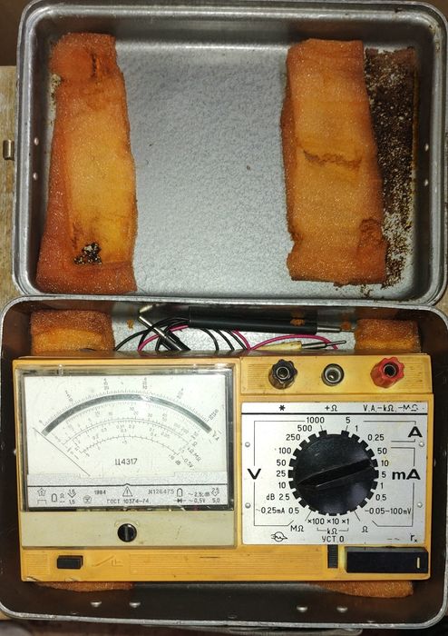 Мультиметр Ц4317 – тестер часів СССР