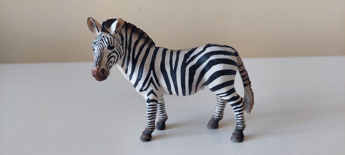 Schleich zebra samica figurki zwierząt model wycofany z 2008 r.