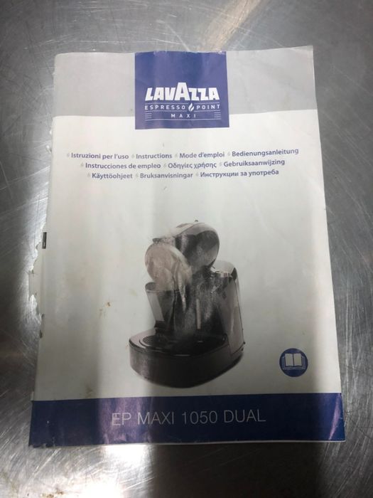 Máquina de Café LAVAZZA EP Maxi 1050 Dual como nova