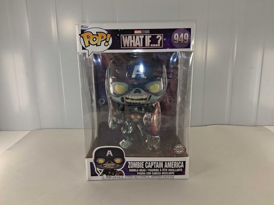 N224 Figurka Funko POP! XL ZOMBIE CAPTAIN AMERICA 949 Marvel Studios