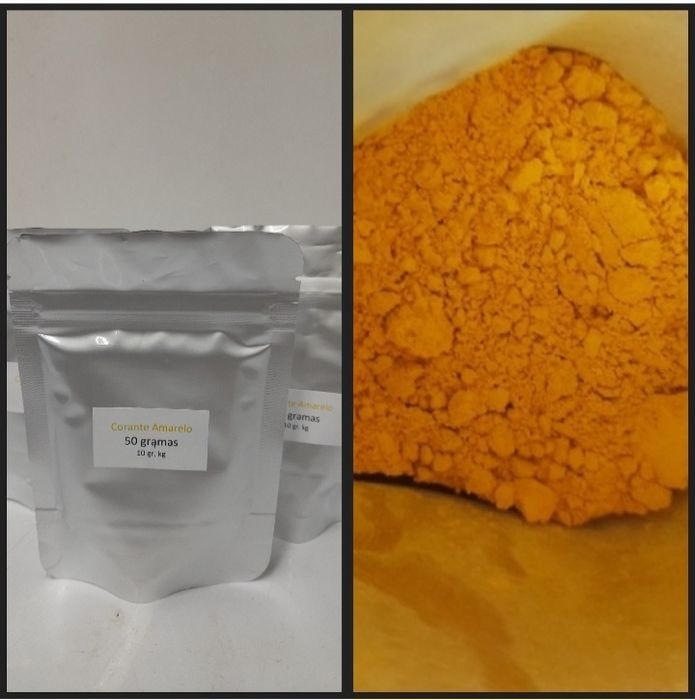 Corante Vermelho e Amarelo Canarios