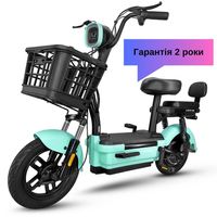 !РЕАЛЬНА ЦІНА! Електроскутер ECOBIKE Nova 15Ah 48V 600W бірюзовий