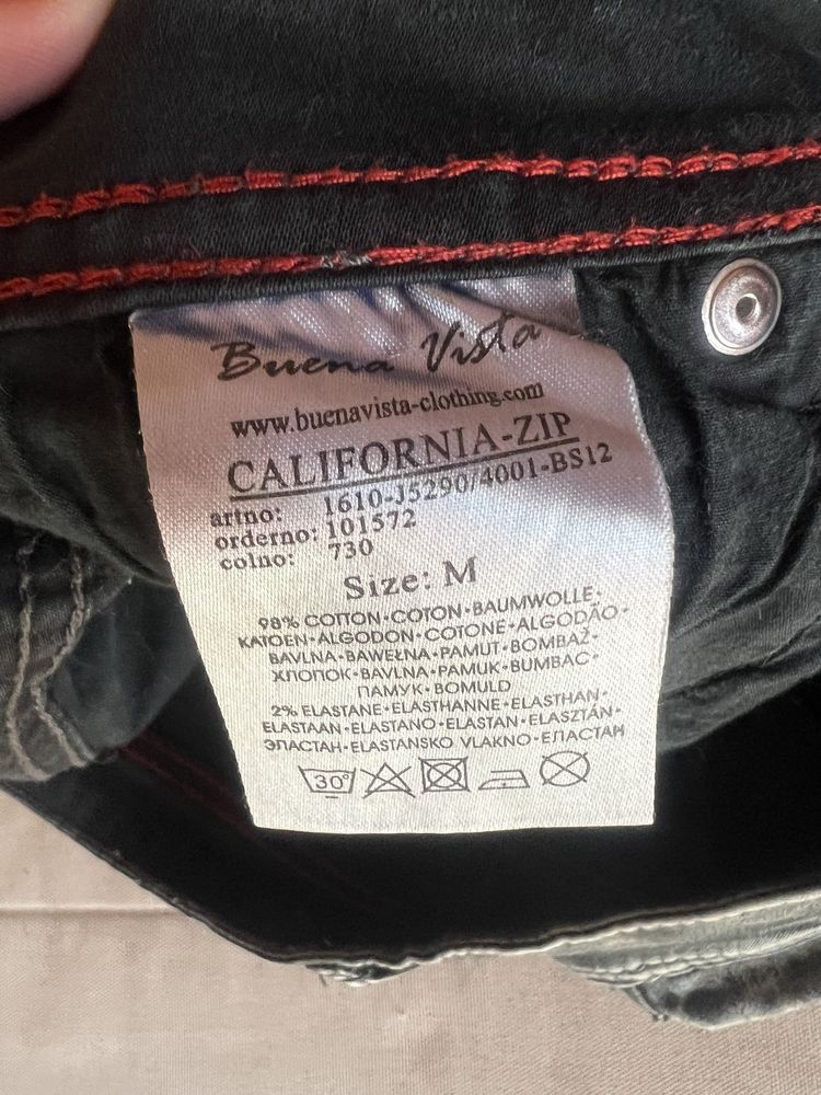 Spodnie meskie Buena Vista M California Zip slim fit
