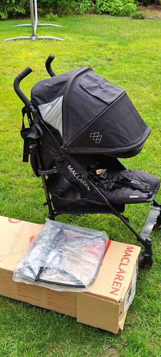 Wózek Spacerowy - Maclaren QUEST BLACK  z budką XL