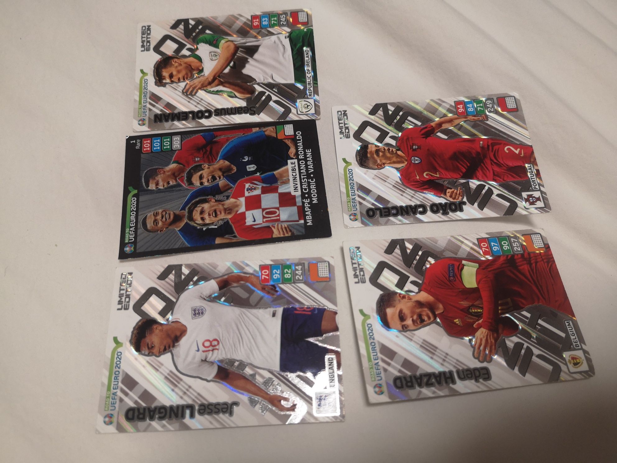 Karty Panini Adrenalyn XL Euro 2020 5 sztuk Limited edition