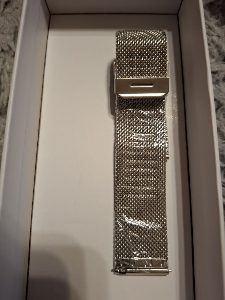 Smartwatch Zegarek damski dwie bransoletki  szary