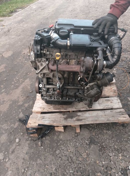 SILNIK KOMPLETNY F6JD 1,4 TDCI ford fiesta mk7 gwarancja 158 tyś km