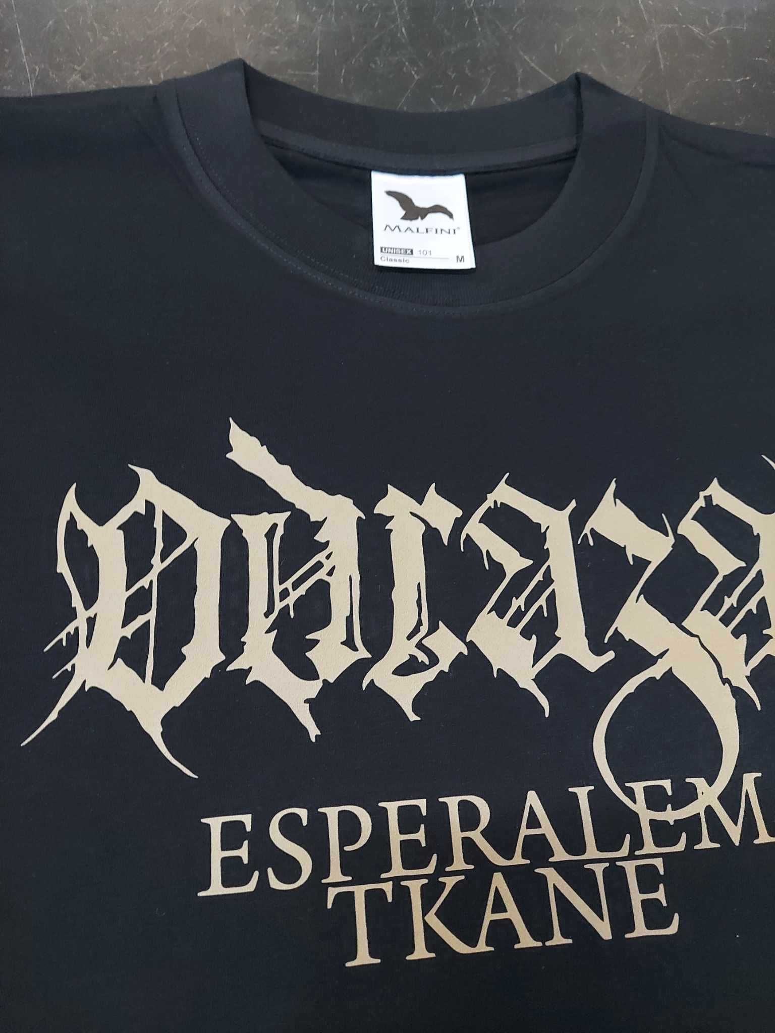 Koszulka t-shirt Odraza black metal esperalem tkane nieużywane roz. M