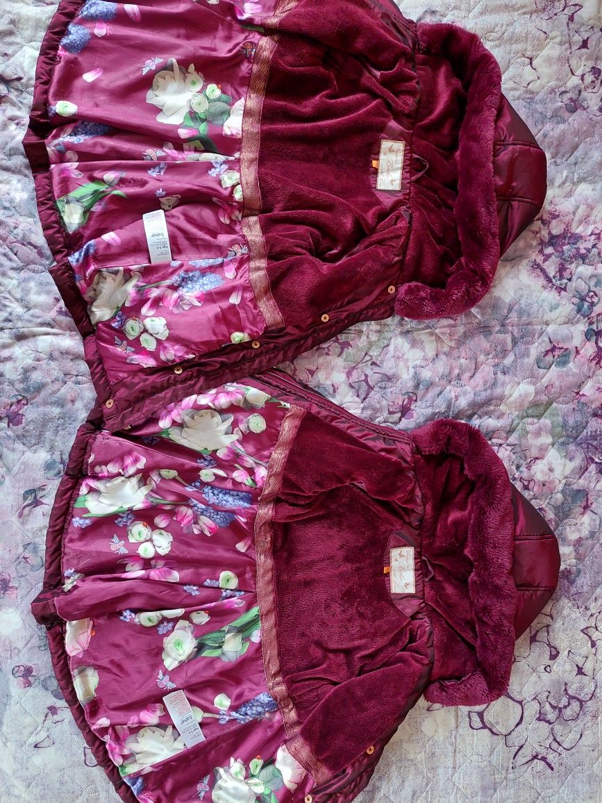 Демисезонные курточки  TED BAKER для девочек, 5-6 лет, р 116