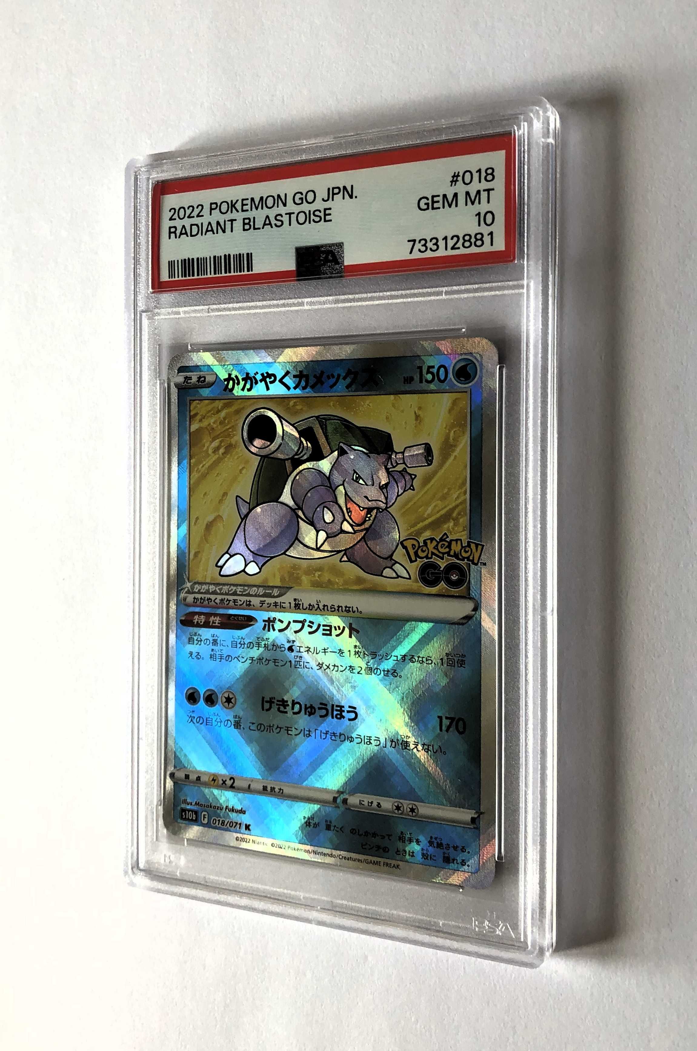 PSA 10 Pokemon Charizard Blastoise Venusaur Pokemon Go Japanese