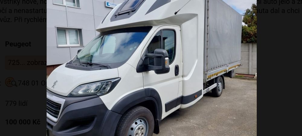 Peugeot Boxer 2.0 hdi Plandeka 8 euro palet podwójne spanie Itd