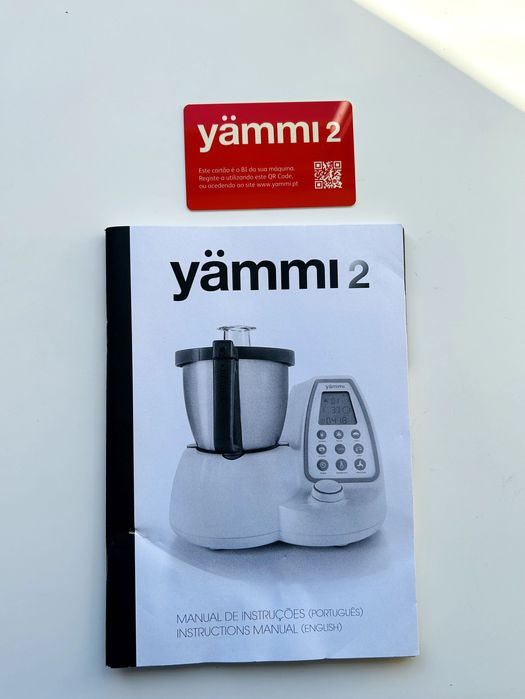 Robô de Cozinha YÄMMI 2 Upgrade com 9 Acessórios+Livro de Receitas+BI