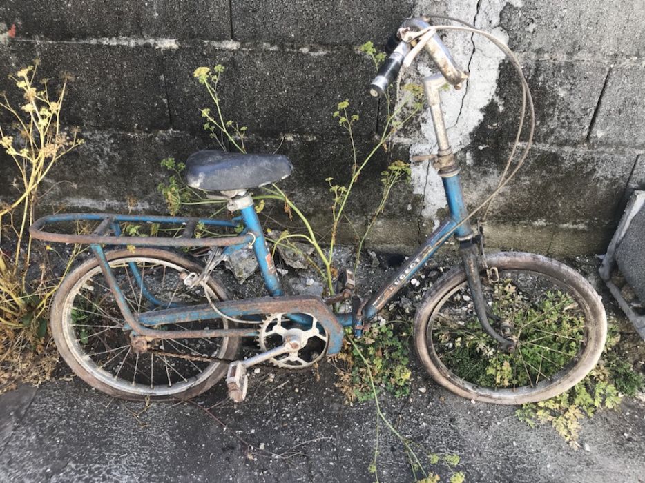 Bicicleta Peugeot articulada antiga